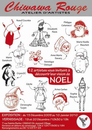 12 artistes vous invitent à venir découvrir les vision de Noël - Noël 2009