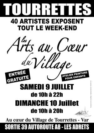 Les Arts au cœur du Village 2011 à Tourrettes (83)