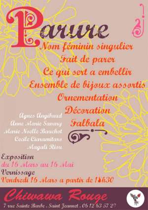 Parure - Exposition Chiwawa Rouge - Saint-Jeannet (06)