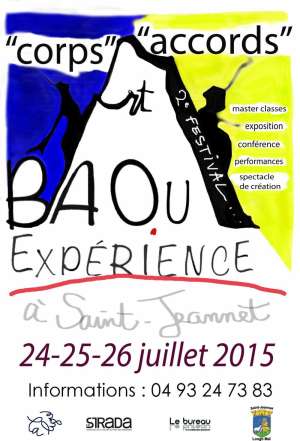 Rencontre artistique et Performance Dessin - 2ème Festival Baou Expérience - “ Corps Accords “